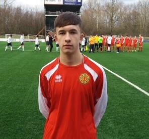Ben Fawcett - looking smart in his Welsh kit